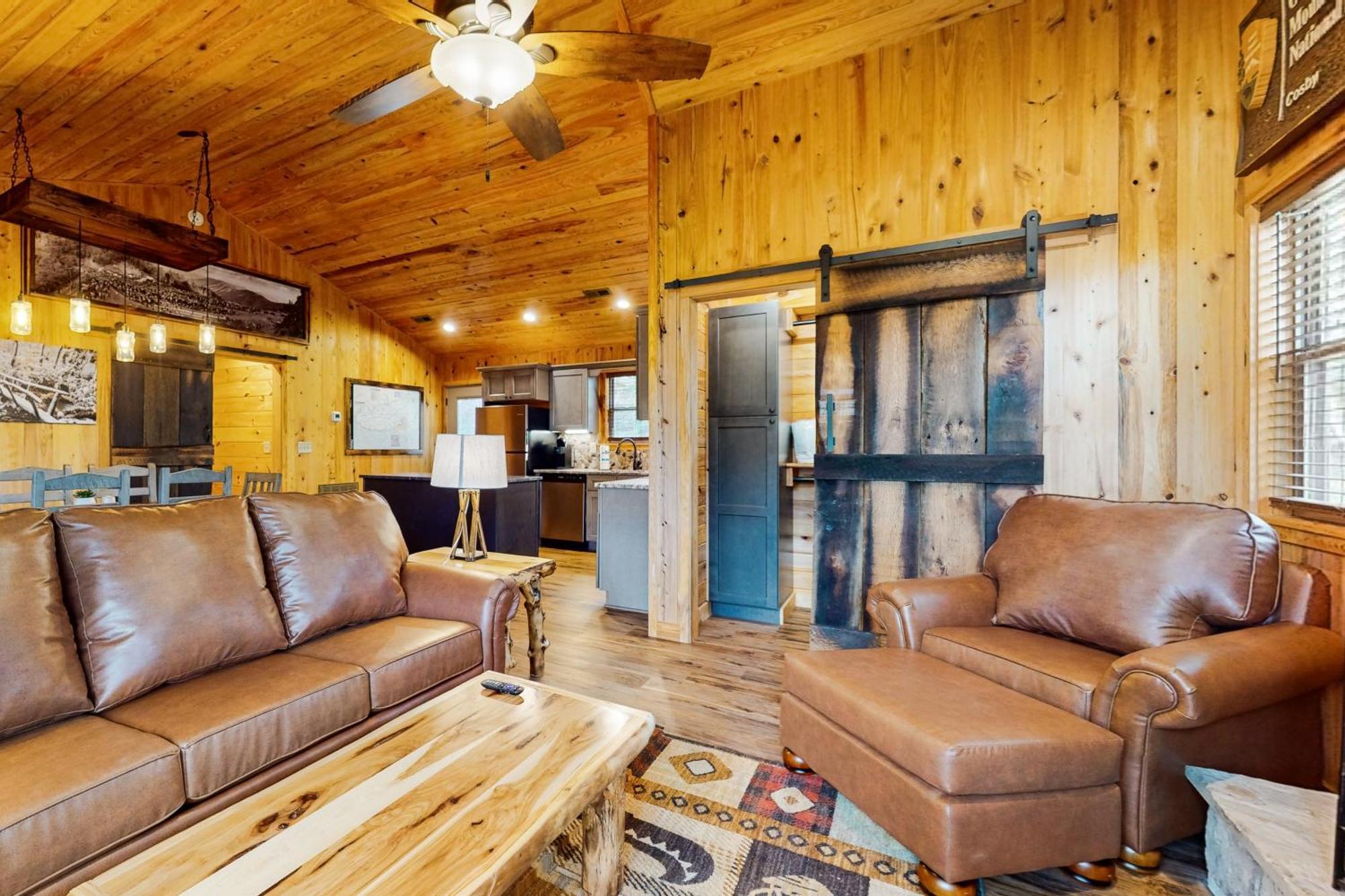 Villa Rivers Edge à Cosby Extérieur photo