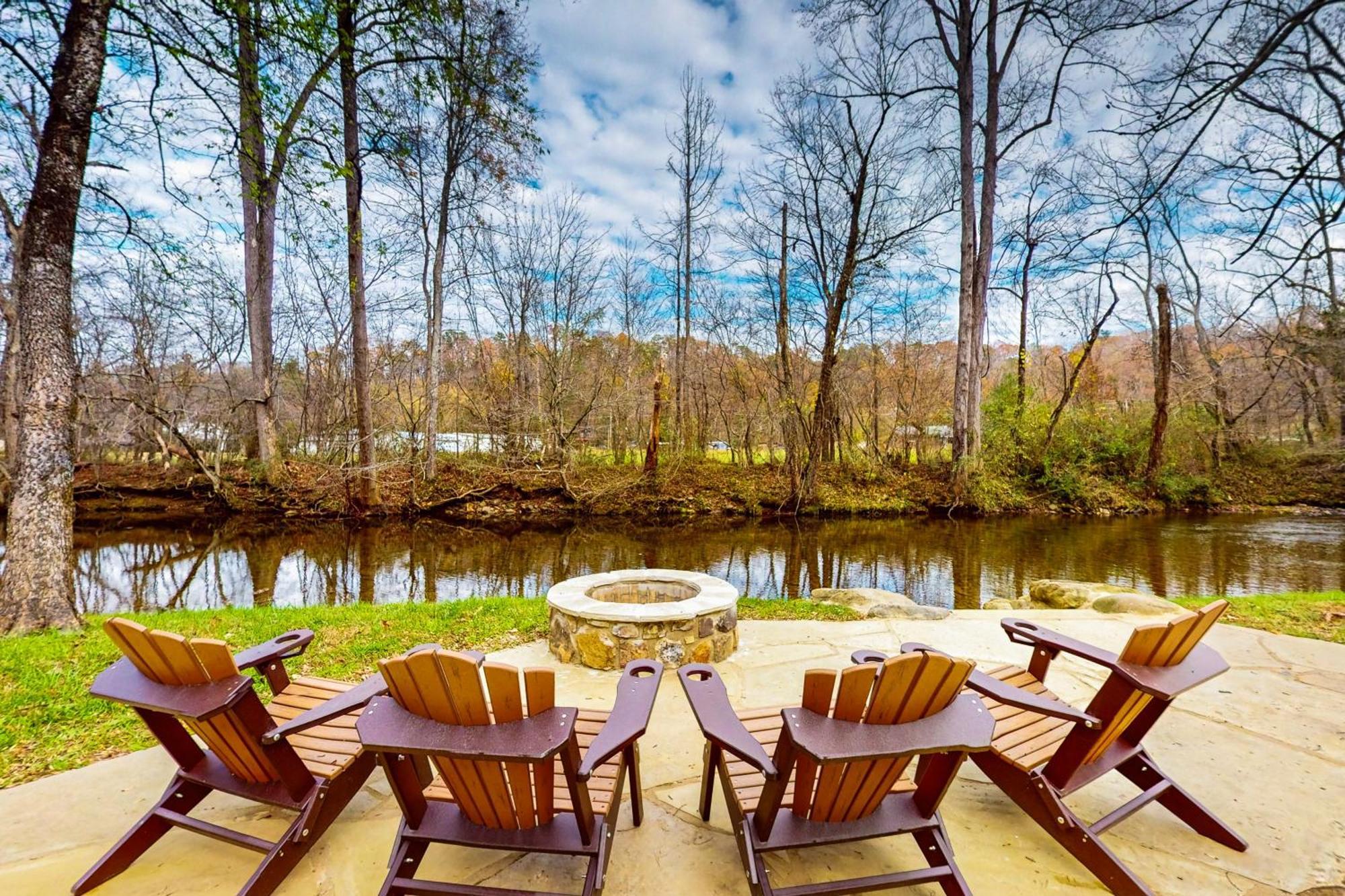 Villa Rivers Edge à Cosby Extérieur photo